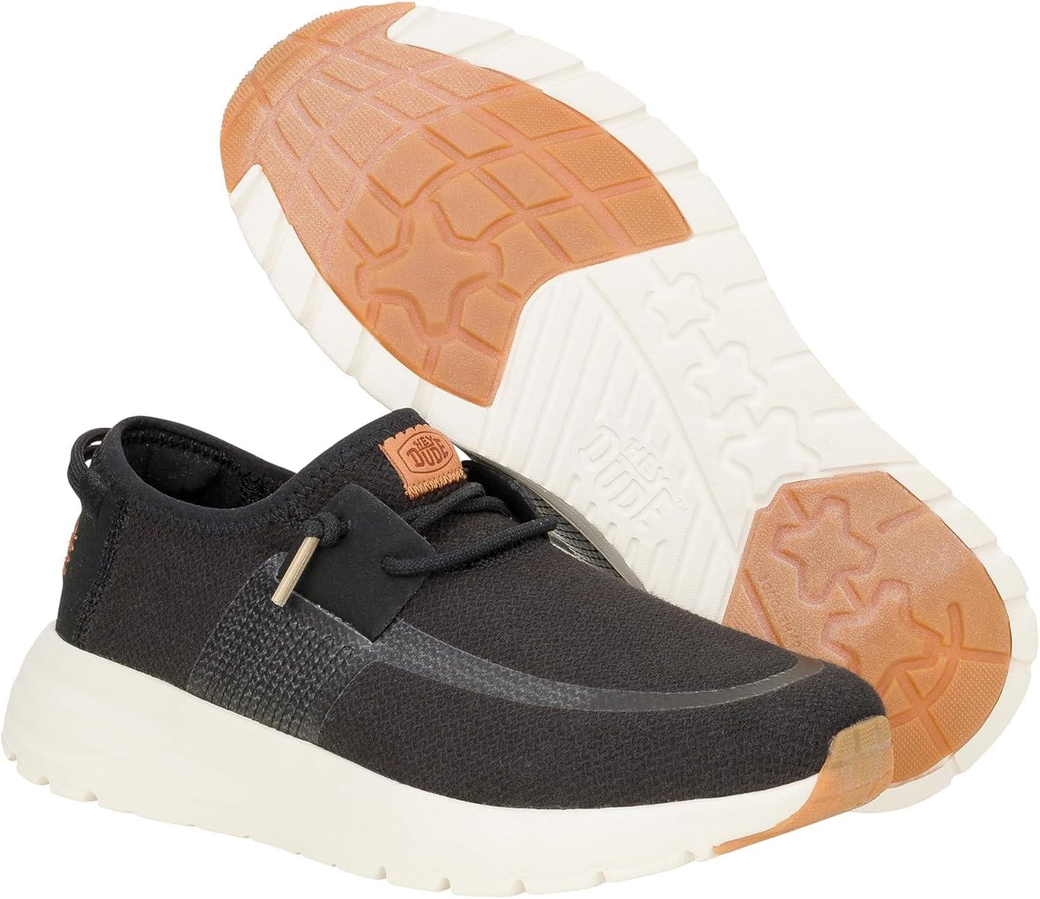 imageHEYDUDE Womens Sirocco W Neutrals BlackBlack 1