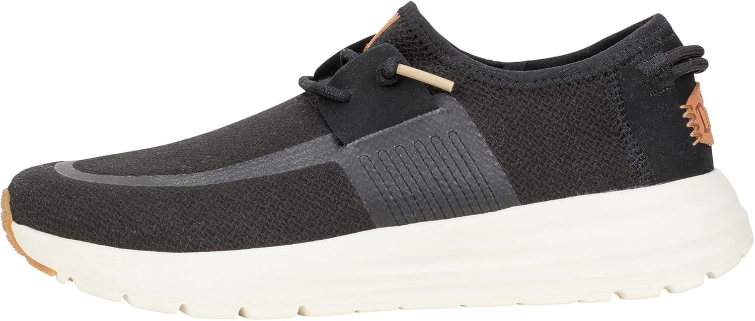 imageHEYDUDE Womens Sirocco W Neutrals BlackBlack 1