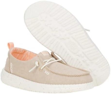 imageHEYDUDE Womens Wendy Chambray Toddler LoaferTan