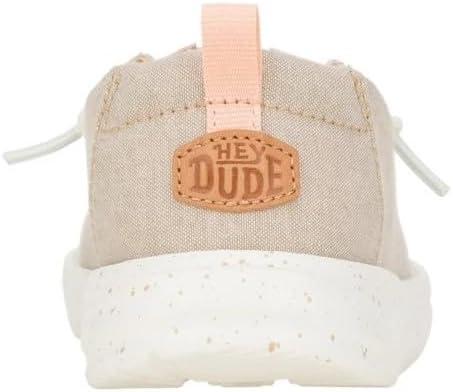 imageHEYDUDE Womens Wendy Chambray Toddler LoaferTan