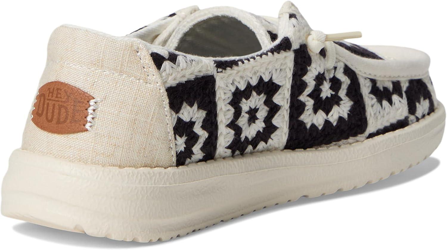imageHey Dude Girls Wendy Boho Kids LoaferBlackMulti