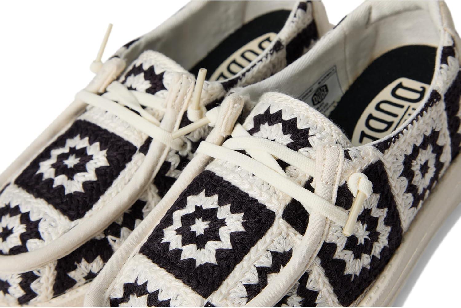 imageHey Dude Girls Wendy Boho Kids LoaferBlackMulti