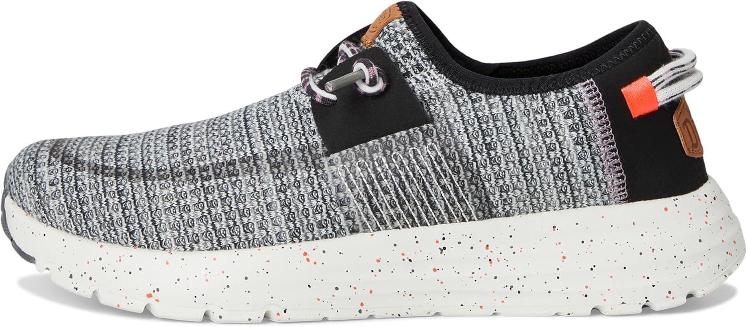 imageHey Dude Womens Sirocco Speckle Womens Sneaker Mens Slip On Shoes Comfortable ampamp LightWeightBlackMulti