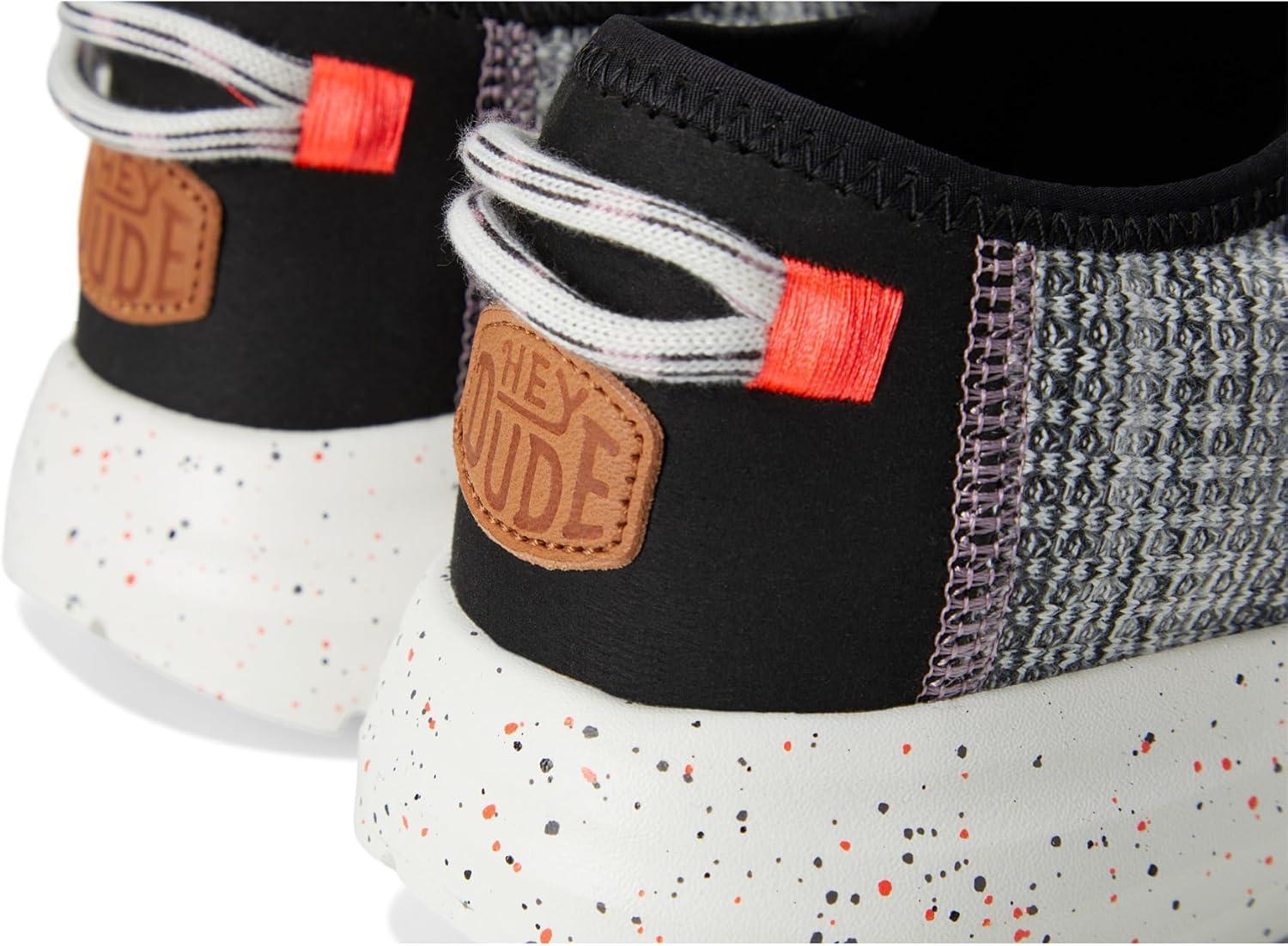 imageHey Dude Womens Sirocco Speckle Womens Sneaker Mens Slip On Shoes Comfortable ampamp LightWeightBlackMulti