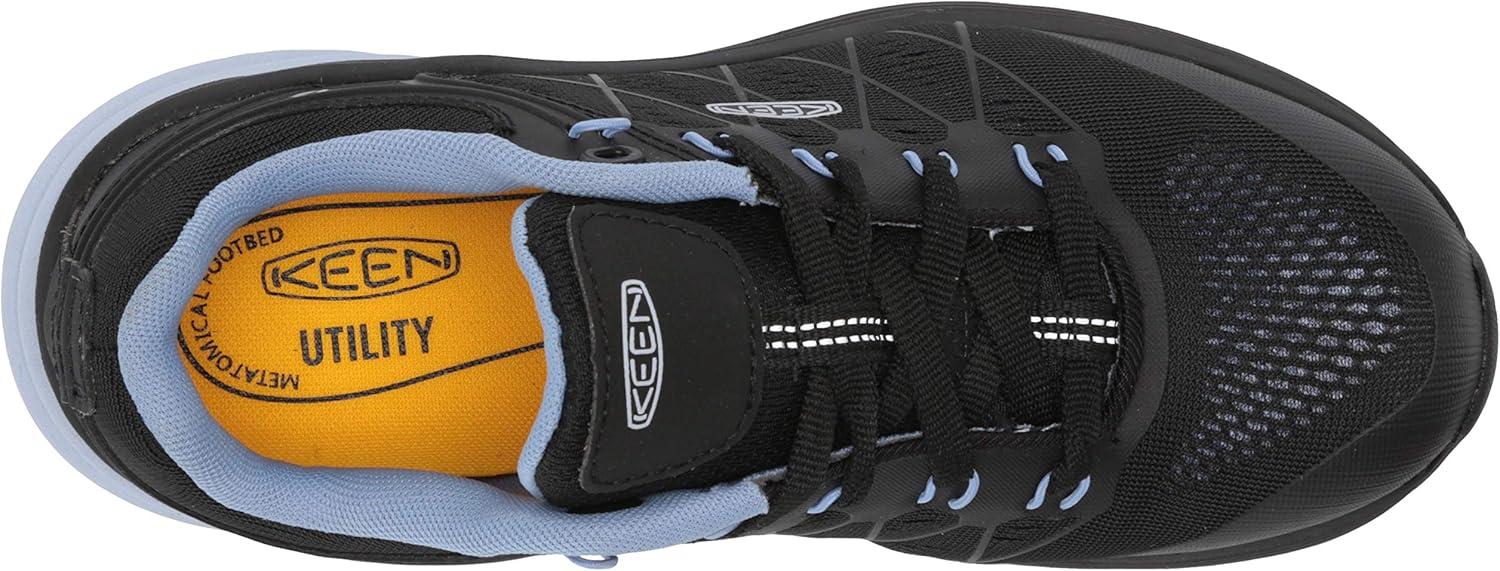 imageKEEN Utility Womens Vista Energy Low Height Sneakers Composite Toe Industrial Work ShoesHydrangeaBlack