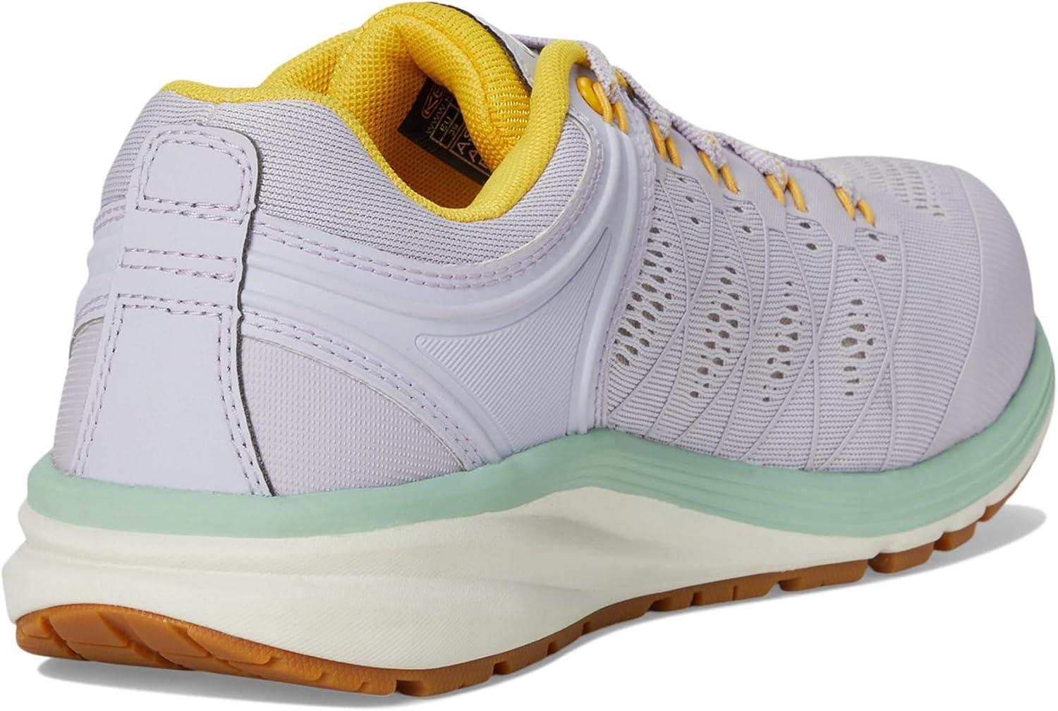 imageKEEN Utility Womens Vista Energy Low Height Sneakers Composite Toe Industrial Work ShoesThistleDaffodil