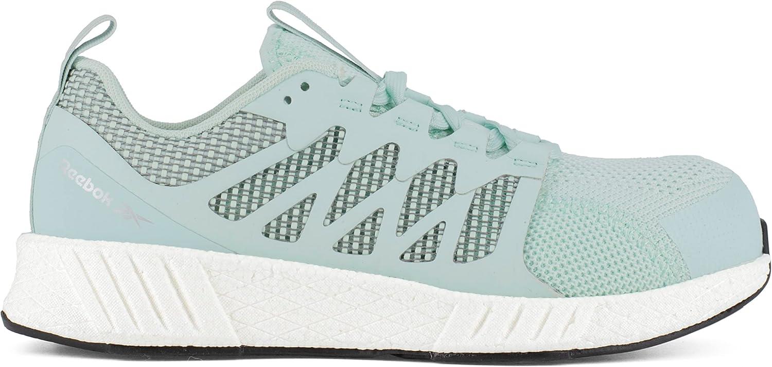 imageReebok Womens Rb347 Fusion Flexweave Work Construction Shoe Mint Blue SafetySeafoam Green