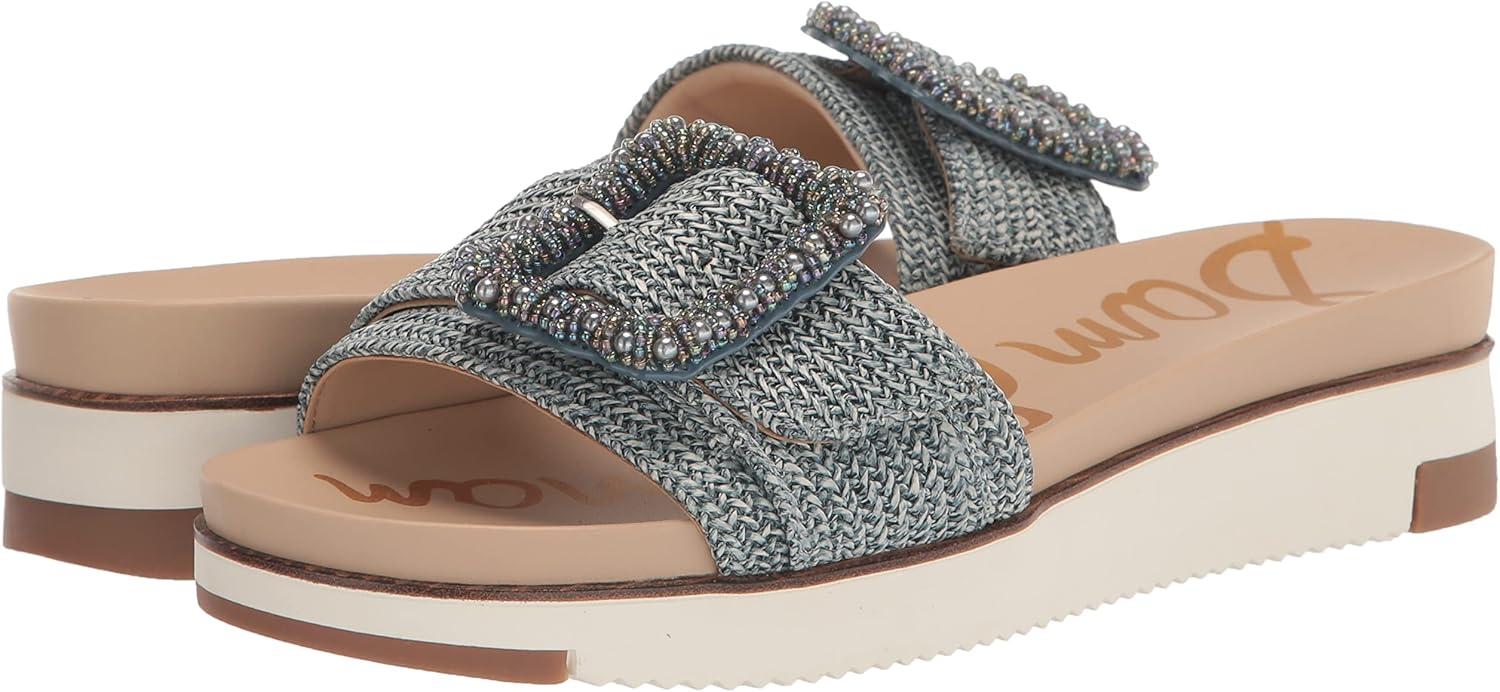 imageSam Edelman Womens Ariane Slide SandalWashed New Blue