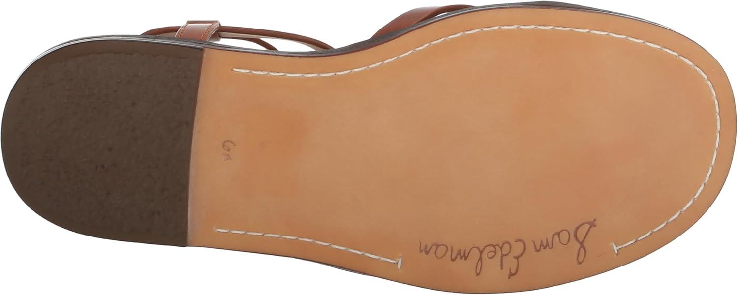 imageSam Edelman Womens Talya Flat SandalHoney Brown