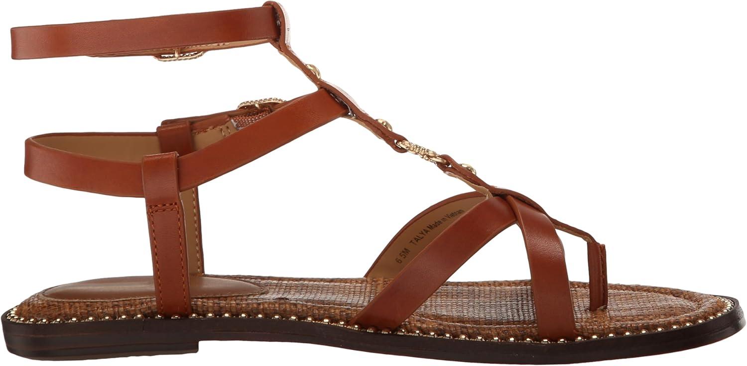 imageSam Edelman Womens Talya Flat SandalHoney Brown