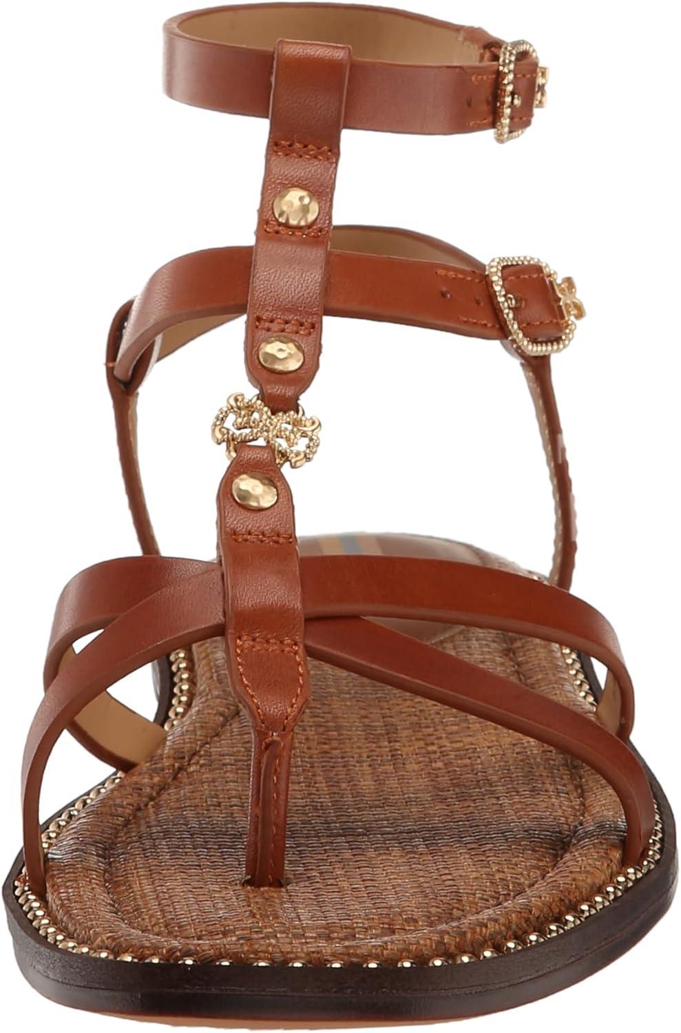 imageSam Edelman Womens Talya Flat SandalHoney Brown