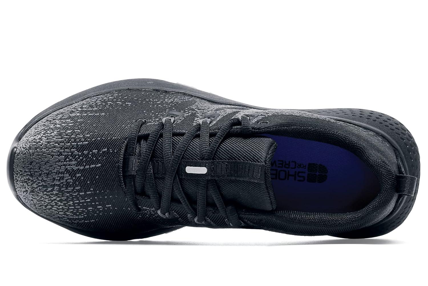 imageShoes for Crews Heather II Womens Nano Composite Toe NCT Work Shoes Slip Resistant Water Resistant Pink Size 10Black