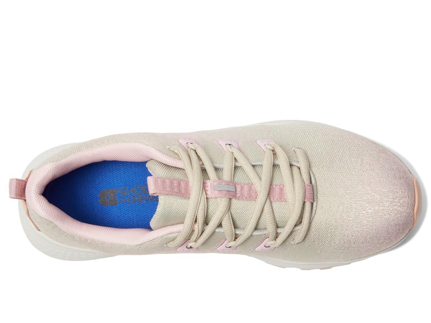 imageShoes for Crews Heather II Womens Nano Composite Toe NCT Work Shoes Slip Resistant Water Resistant Pink Size 10Pink