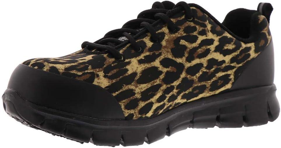imageSkechers Mens Work Sure TrackSaivy OxfordsLeopard