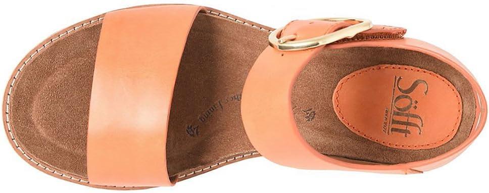 imageSofft womens BaliSandalSunset Orange