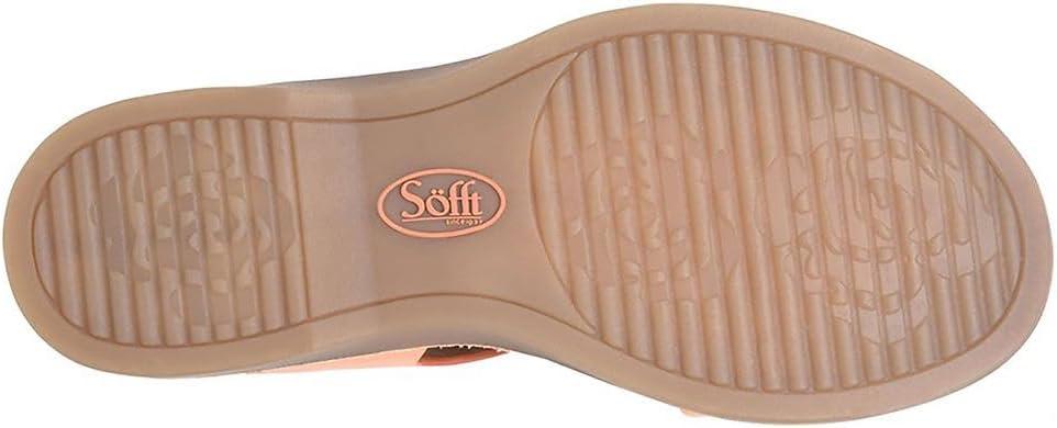 imageSofft womens BaliSandalSunset Orange