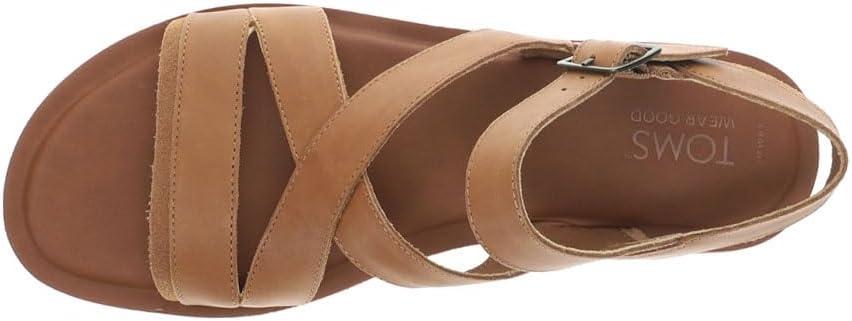 imageTOMS Womens Sloane Strappy Casual Sandals Casual BrownTan