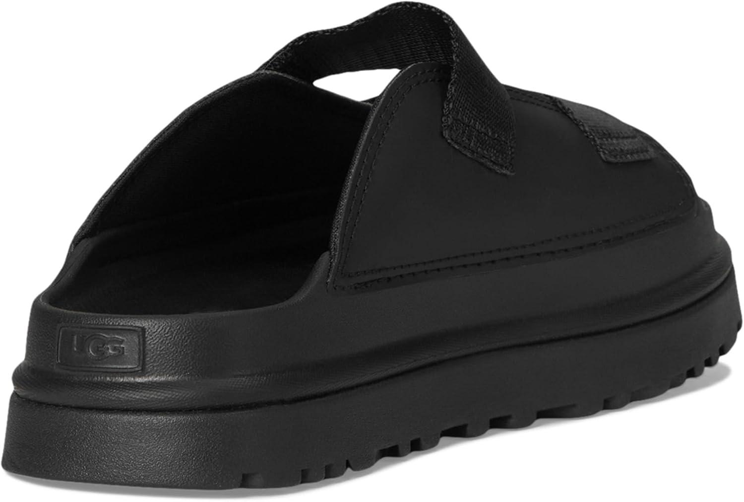 imageUGG UnisexChild Goldenglow Slide ToddlerLittle Big Kid SandalBlack