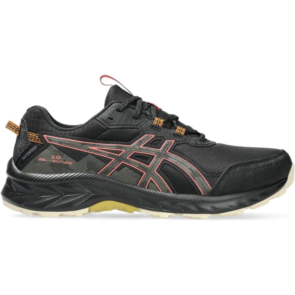 imageASICS Womens GelVenture 10 Running ShoesBlackBrown Stone