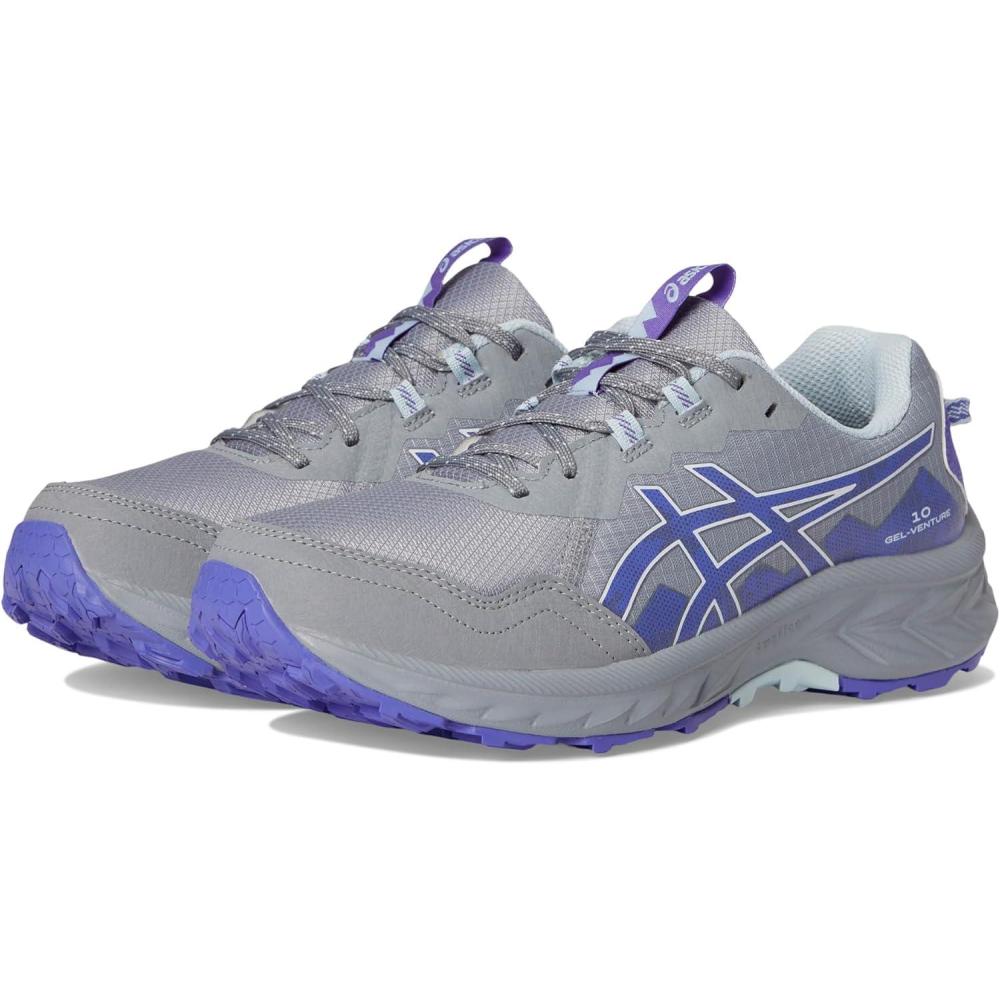 imageASICS Womens GelVenture 10 Running ShoesGravelBlue Violet