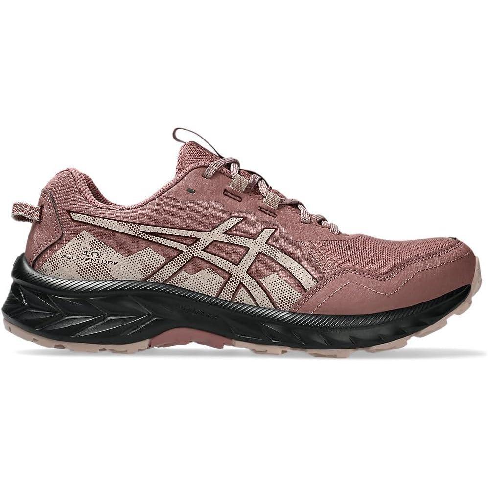 imageASICS Womens GelVenture 10 Running ShoesRubble RedFawn