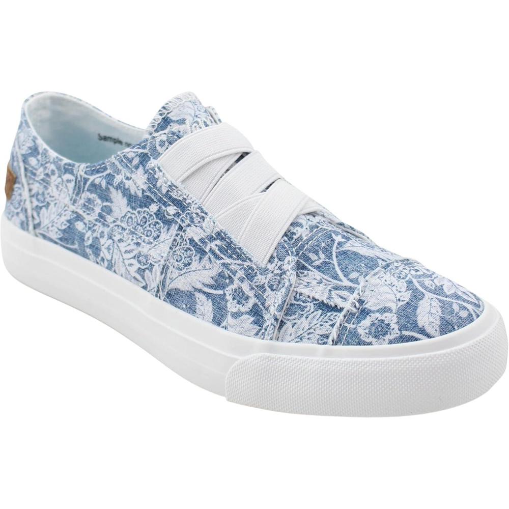 imageBlowfish Malibu Womens Leo SneakerBlue Country Road Canvas