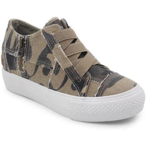 imageBlowfish Malibu Womens Leo SneakerGrey Camoflage Canvas