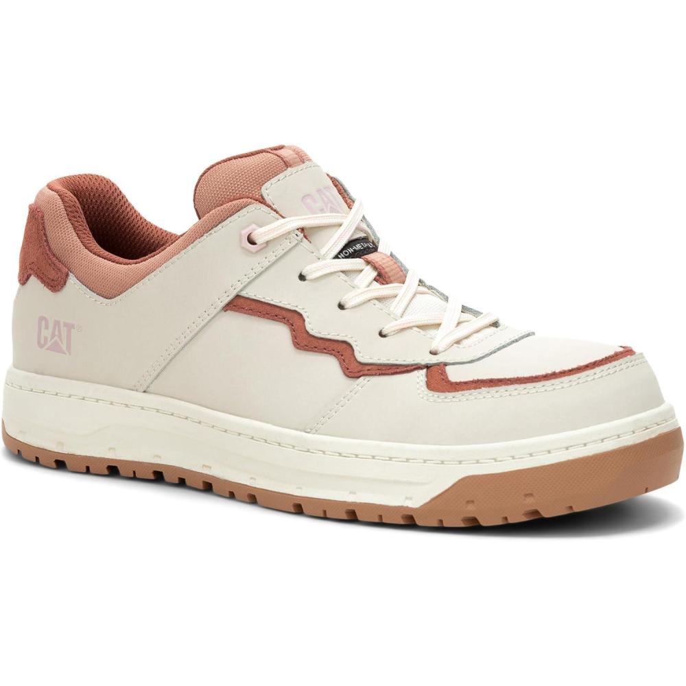 imageCAT Mens Streamline Court Composite Toe Construction BootBirchRedwood