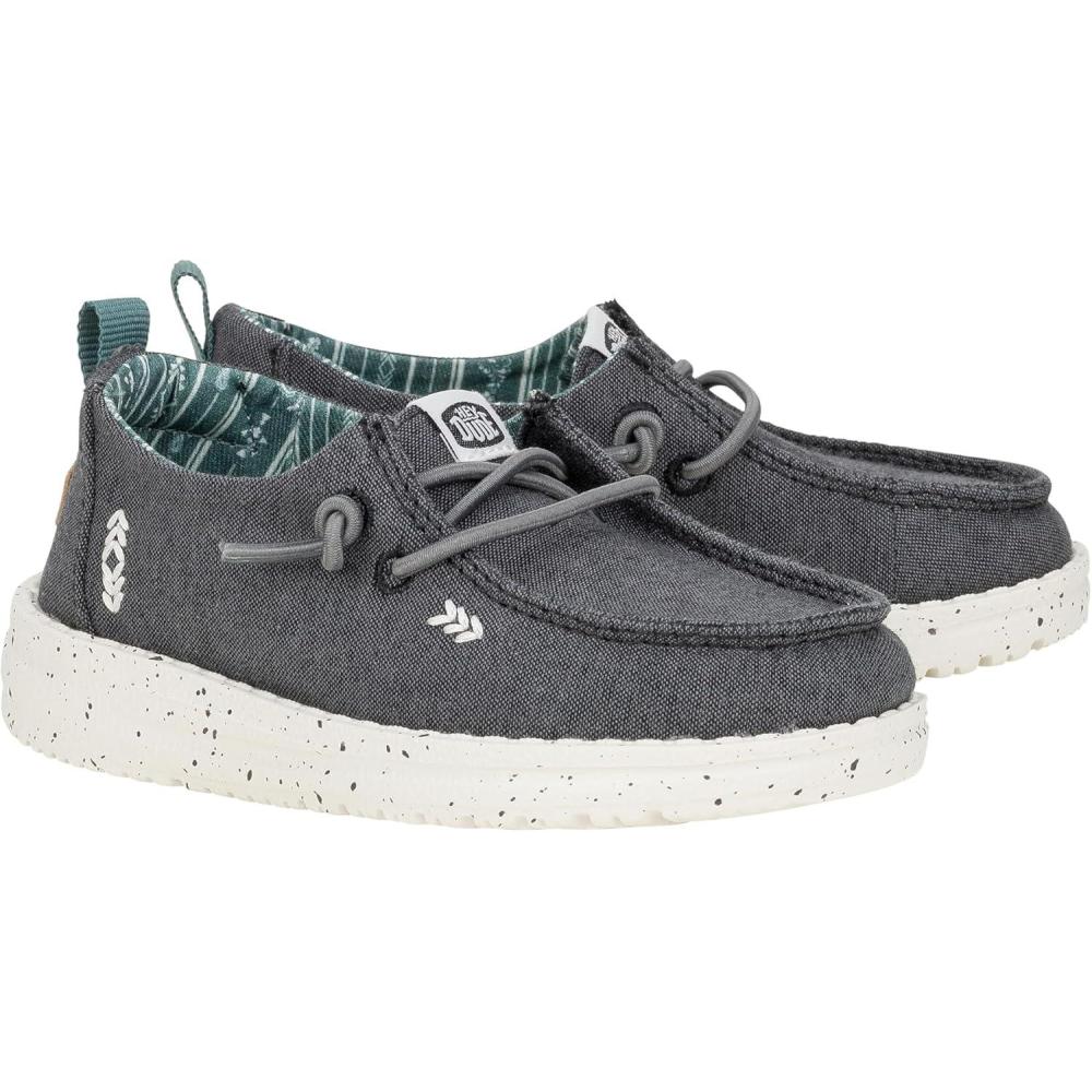 imageHEYDUDE Womens Wendy Chambray Toddler LoaferBlack