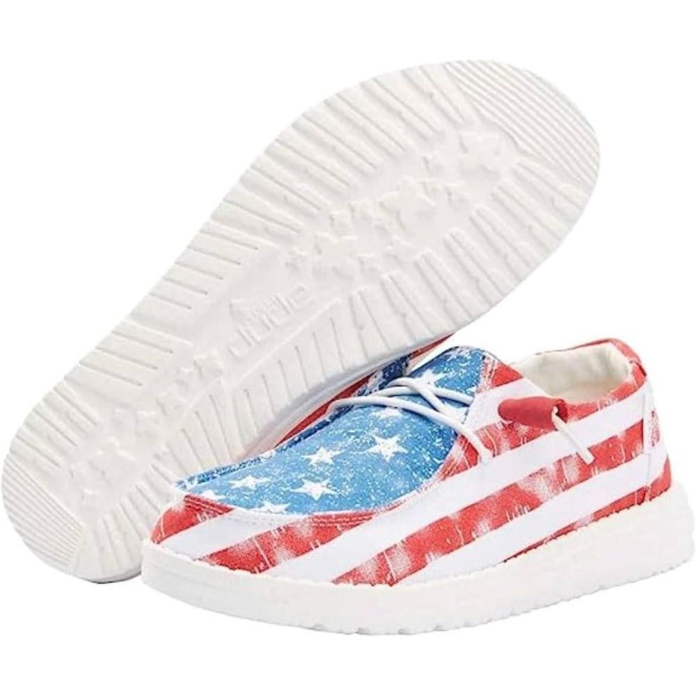 imageHey Dude Girls Wendy Youth ShoesStar Spangled
