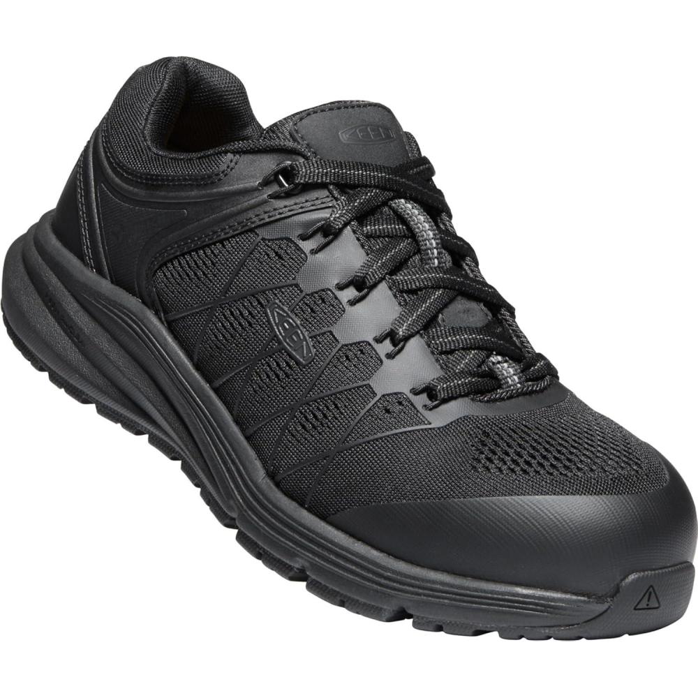 imageKEEN Utility Womens Vista Energy Low Height Sneakers Composite Toe Industrial Work ShoesBlackRaven