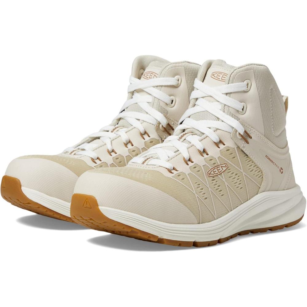 imageKEEN Utility womens Vista Energy Mid Height Composite Toe IndustrialWork BootsBirchBrown Sugar