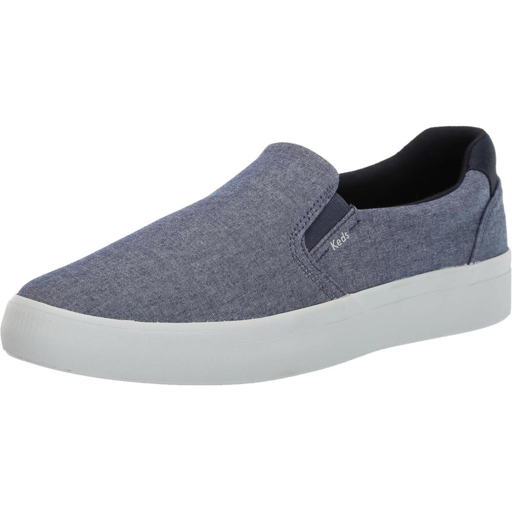 imageKeds Womens Pursuit Slip onNavy Flecked Chambray