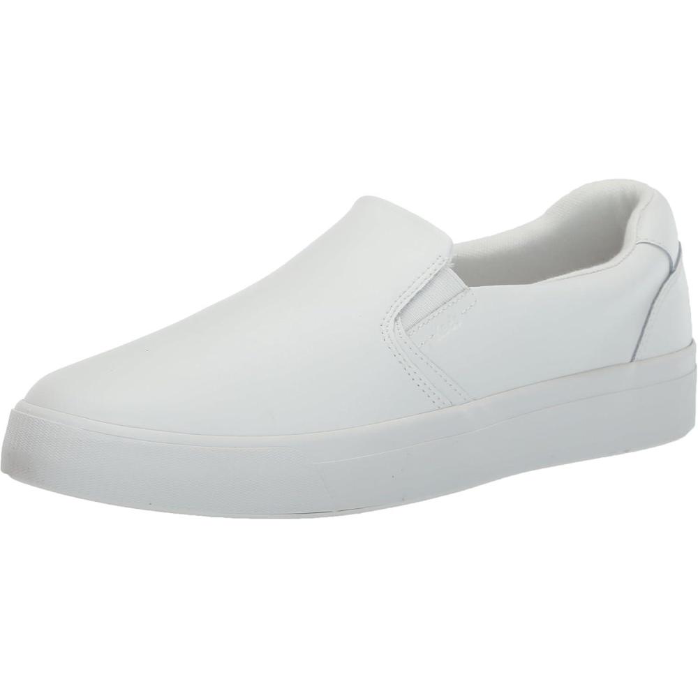 imageKeds Womens Pursuit Slip onWhite Leather