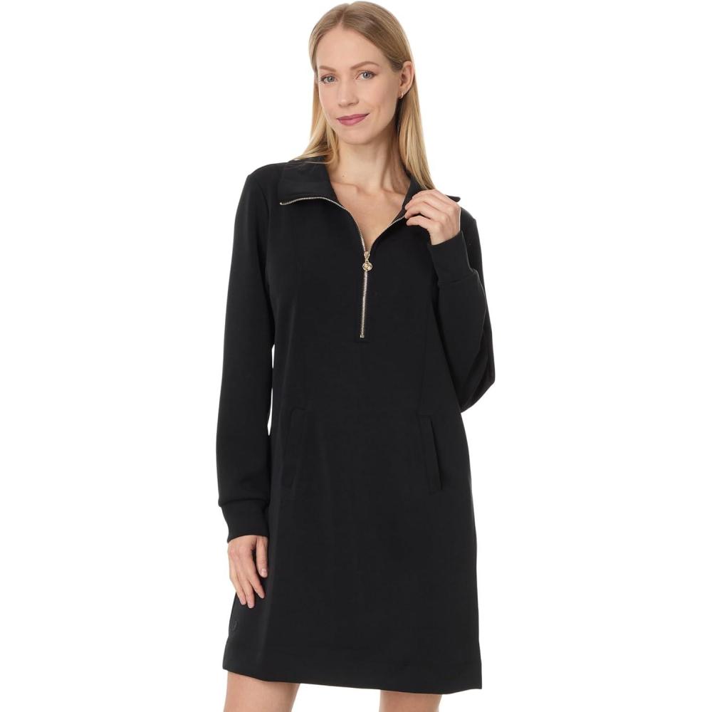 imageLilly Pulitzer Womens Eleni UPF 50 DressNoir