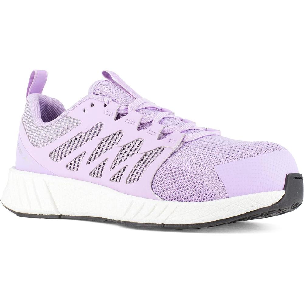 imageReebok Womens Rb347 Fusion Flexweave Work Construction Shoe Mint Blue SafetyLilac