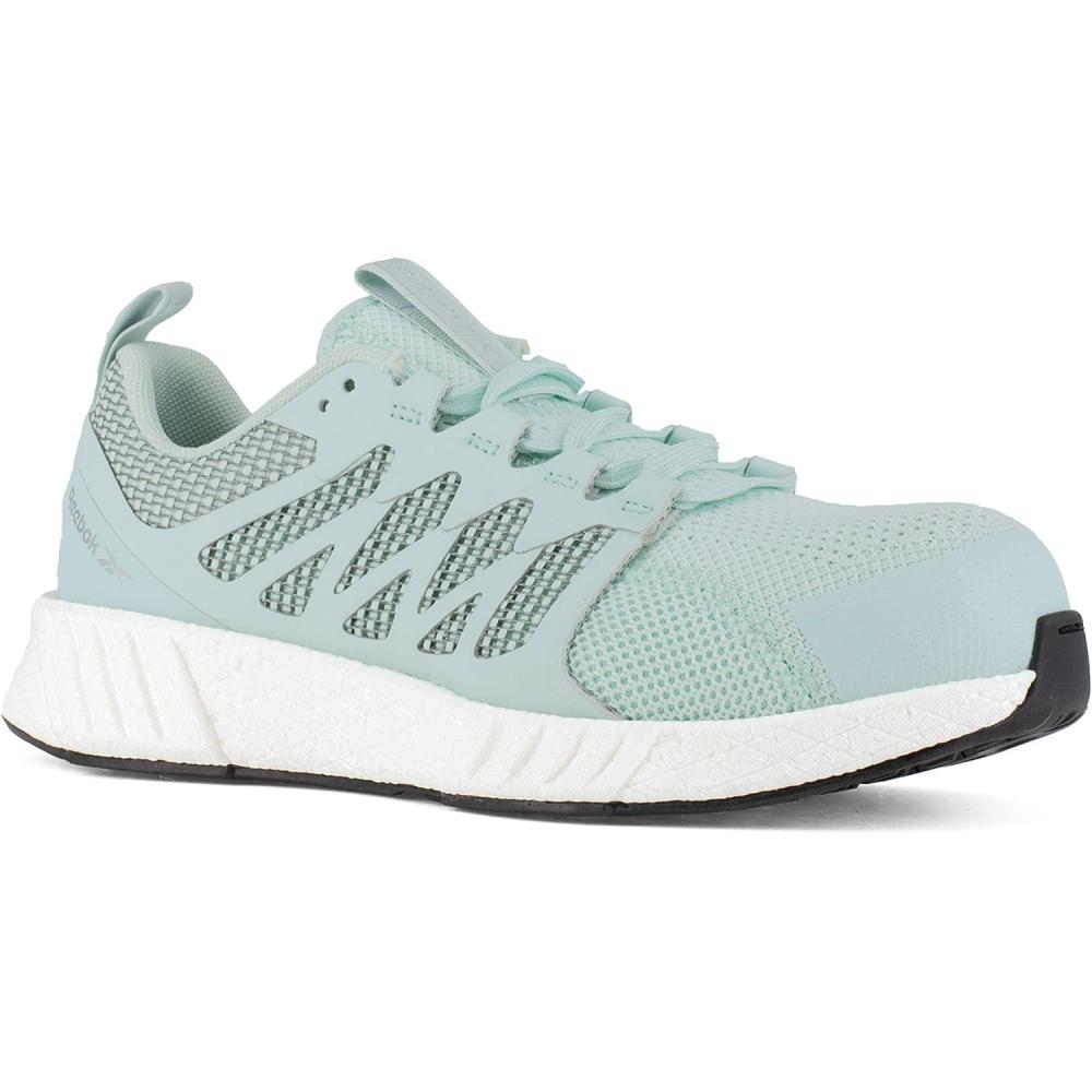 imageReebok Womens Rb347 Fusion Flexweave Work Construction Shoe Mint Blue SafetySeafoam Green