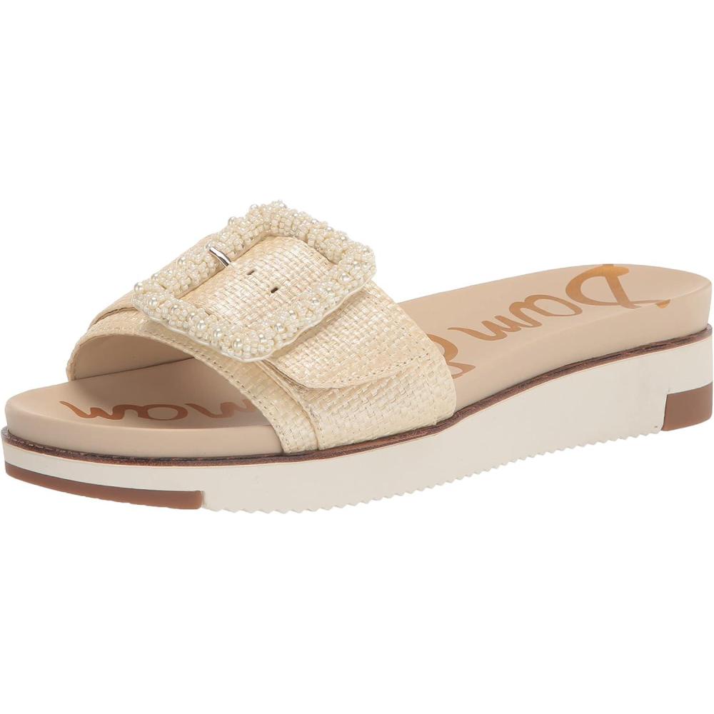 imageSam Edelman Womens Ariane Slide SandalPlatinum