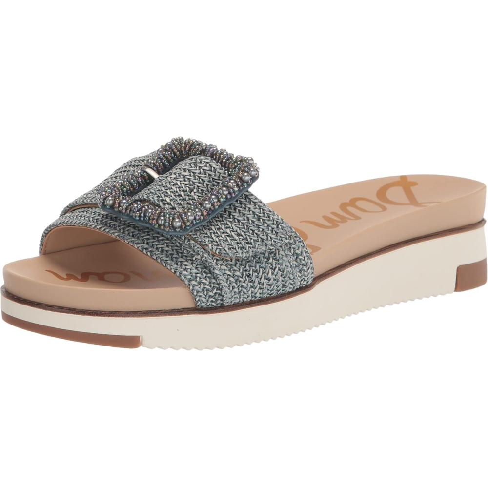 imageSam Edelman Womens Ariane Slide SandalWashed New Blue