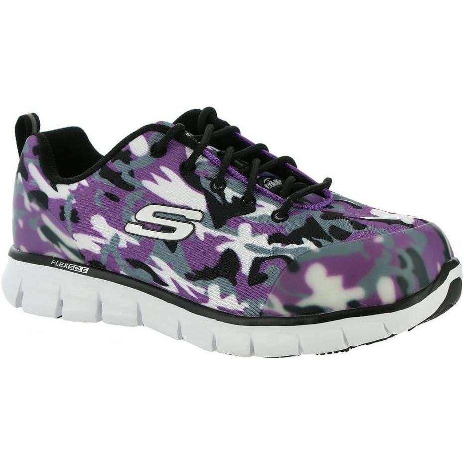 imageSkechers Mens Work Sure TrackSaivy OxfordsPinkmulti