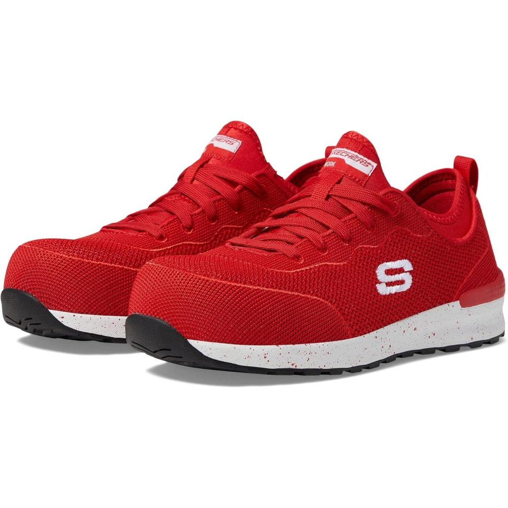 imageSkechers Womens Bulkin Balran 108033wIndustrial ShoeRed