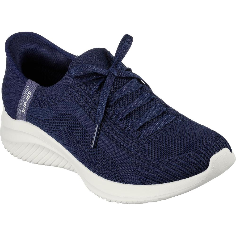 imageSkechers Womens Hands Free Slipins Ultra Flex 30  Brilliant PathNavy