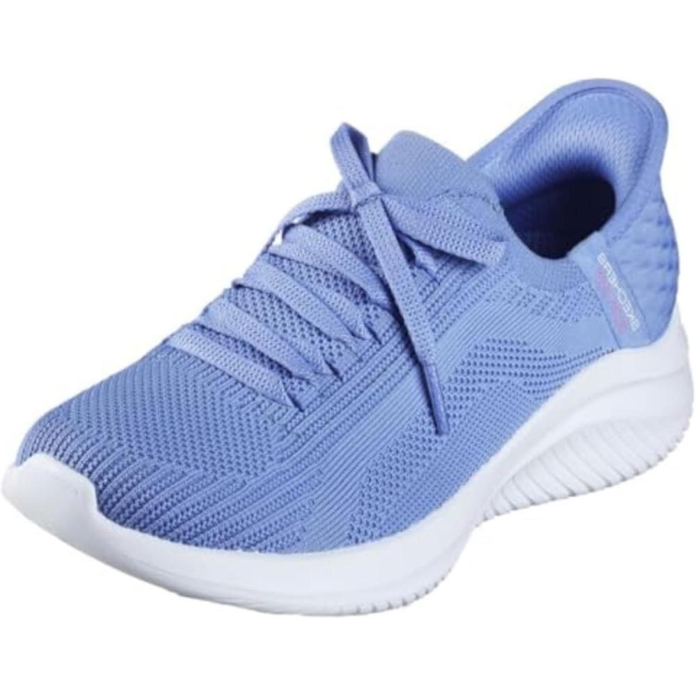 imageSkechers Womens Hands Free Slipins Ultra Flex 30  Brilliant PathPeriwinkle