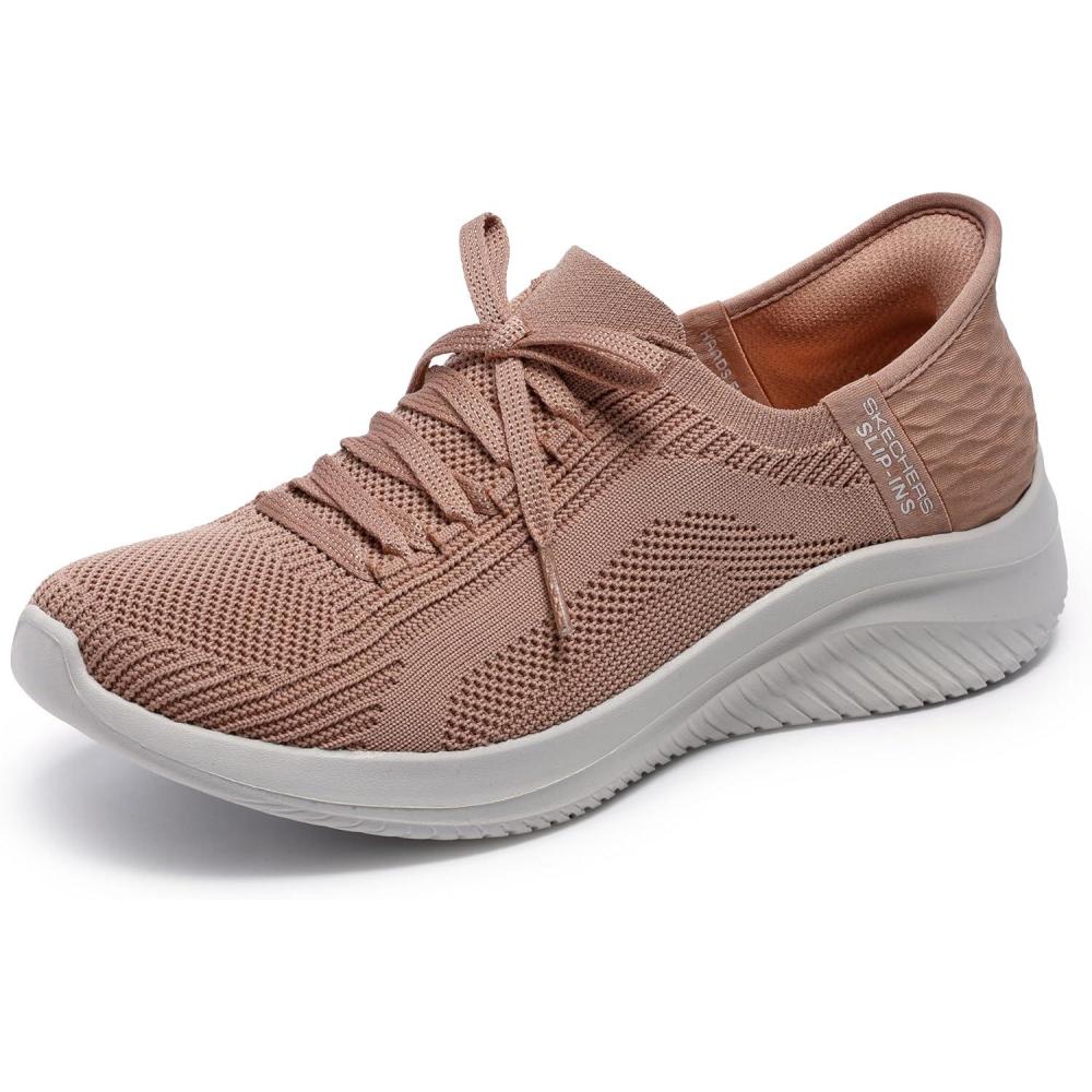 imageSkechers Womens Hands Free Slipins Ultra Flex 30  Brilliant PathTan