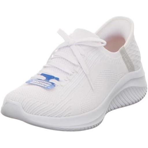 imageSkechers Womens Hands Free Slipins Ultra Flex 30 Brilliant PathWhtwhite