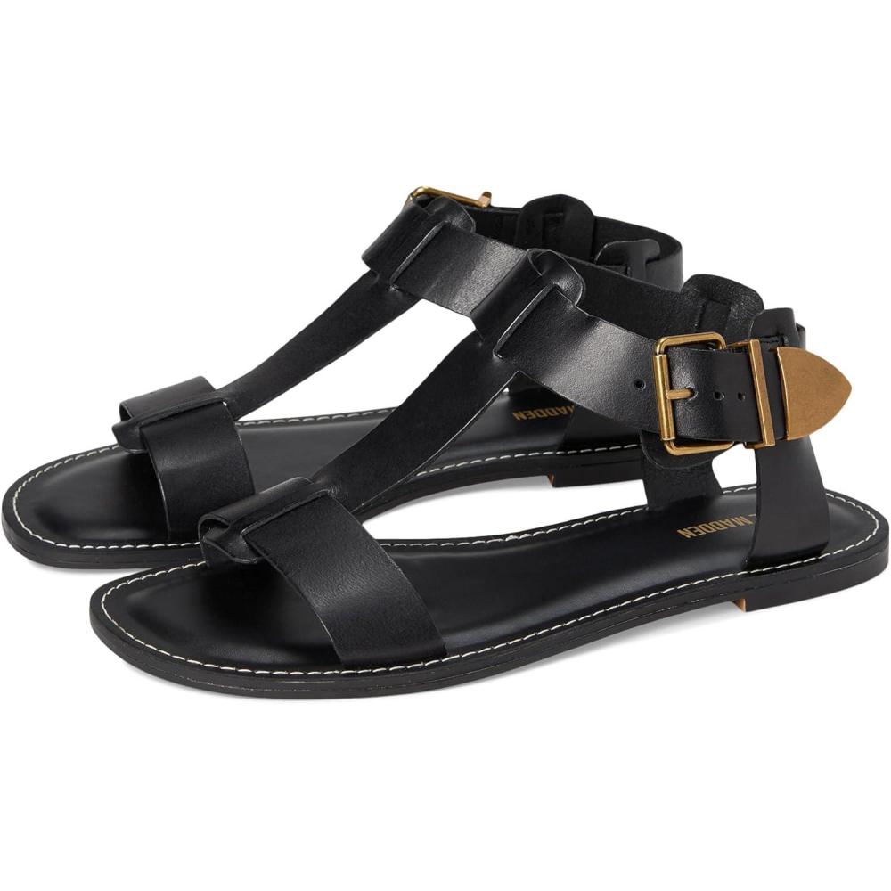 imageSteve Madden Womens Brazzin SandalBlack Leather