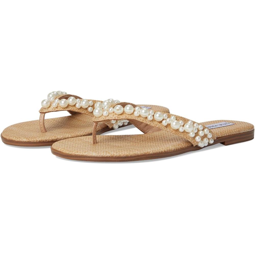 imageSteve Madden Womens Tylie FlipFlopNatural Raffia