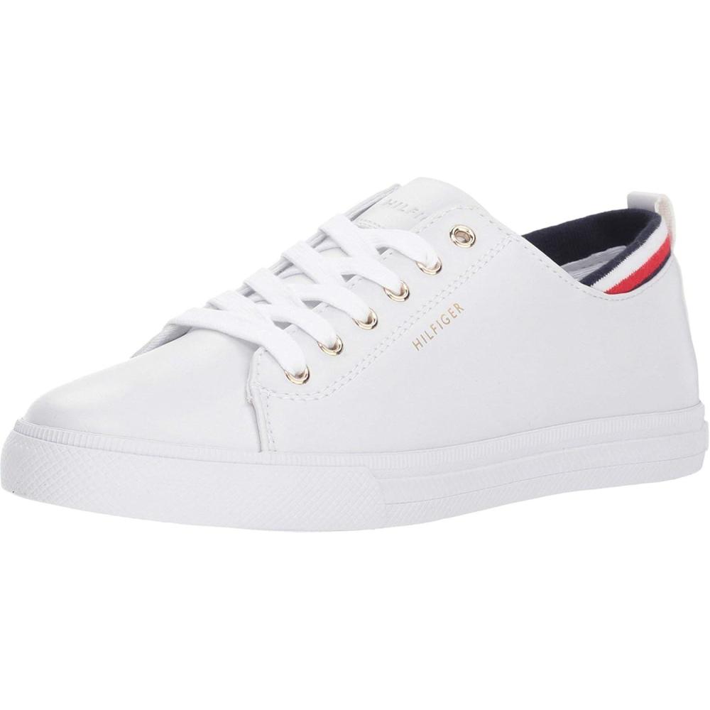 imageTommy Hilfiger Womens LouWhite Leather