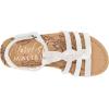 Blowfish Malibu Girl’s Sabini-t Flat Sandal(White Sandy Sugar/Pearl White/Milk)