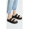 Dr. Martens Unisex Myles Black Brando Sandal(Black Brando)